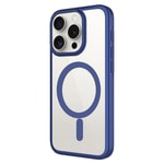 Apple iPhone 15 Pro Kılıf Wireless Şarj Özellikli Sert PC Zore Mat Riksos M-safe Kapak