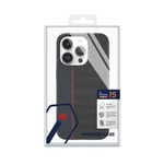 Apple iPhone 15 Pro Kılıf Wiwu LCC-107 Karbon Fiber M-safe Şarj Özellikli Kamera Korumalı Kabon Kapak