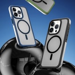 Apple iPhone 15 Pro Kılıf Wiwu ZKK-012 M-safe Şarj Özellikli Air Cushion Kapak