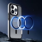 Apple iPhone 15 Pro Kılıf Wiwu ZKK-012 M-safe Şarj Özellikli Air Cushion Kapak