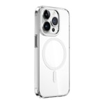 Apple iPhone 15 Pro Kılıf Wiwu ZYS-013 M-safe Şarj Özellikli Renkli Kamera Çerçeveli Şeffaf Jelly Kapak
