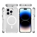 Apple iPhone 15 Pro Kılıf Zore M-safe Şarj Özellikli T-Max M-safe Kapak