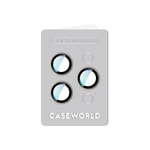 Apple iPhone 15 Pro Max CaseWorld Alloy Serisi Oleofobik Anti Reflective Kamera Lens Koruyucu