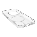 Apple iPhone 15 Pro Max Kamera Korumalı M-Safe Şarj Özellikli Şeffaf Zore London Sert PC Kapak