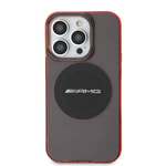 Apple iPhone 15 Pro Max Kılıf AMG Orjinal Lisanslı M-safe Şarj Özellikli Transparan Timeless Kapak