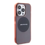Apple iPhone 15 Pro Max Kılıf AMG Orjinal Lisanslı M-safe Şarj Özellikli Transparan Timeless Kapak