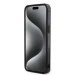 Apple iPhone 15 Pro Max Kılıf BMW M-safe Şarj Özellikli Transparan Renk Geçişli Dizayn Orjinal Lisanslı Kapak