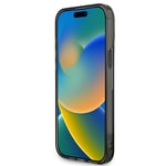 Apple iPhone 15 Pro Max Kılıf BMW Orjinal Lisanslı Yarı Transparan M Dizayn Çizgili Kapak
