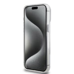 Apple iPhone 15 Pro Max Kılıf Ferrari M-safe Şarj Özellikli Standlı Buzlu Yüzey Dizayn Kapak