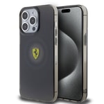 Apple iPhone 15 Pro Max Kılıf Ferrari Orjinal Lisanslı M-safe Şarj Özellikli Parçalanan Noktalar Desenli Kapak