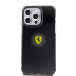 Apple iPhone 15 Pro Max Kılıf Ferrari Orjinal Lisanslı M-safe Şarj Özellikli Parçalanan Noktalar Desenli Kapak