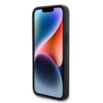 Apple iPhone 15 Pro Max Kılıf Ferrari Orjinal Lisanslı Deri Dikişli Arka Yüzey Metal Logo Tasarımlı Kapak