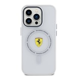 Apple iPhone 15 Pro Max Kılıf Ferrari Orjinal Lisanslı M-safe Şarj Özellikli Kontrast Bumper SF Ring Kapak