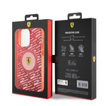 Apple iPhone 15 Pro Max Kılıf Ferrari Orjinal Lisanslı M-safe Şarj Özellikli Multi SF Kapak