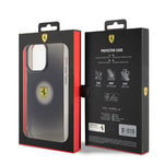 Apple iPhone 15 Pro Max Kılıf Ferrari Orjinal Lisanslı M-safe Şarj Özellikli Parçalanan Noktalar Desenli Kapak