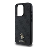 Apple iPhone 15 Pro Max Kılıf Guess Orjinal Lisanslı M-safe Şarj Özellikli Small 4G Classic Kapak