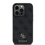 Apple iPhone 15 Pro Max Kılıf Guess Orjinal Lisanslı M-safe Şarj Özellikli Small 4G Classic Kapak