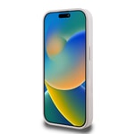 Apple iPhone 15 Pro Max Kılıf Guess Orjinal Lisanslı M-safe Şarj Özellikli 4G Desen Yazı Logolu Kapak