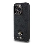 Apple iPhone 15 Pro Max Kılıf Guess Orjinal Lisanslı M-safe Şarj Özellikli Small 4G Classic Kapak