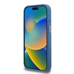 Apple iPhone 15 Pro Max Kılıf Guess Orjinal Lisanslı PU Deri 4G Desenli Metal Büyük 4G ve Yazı Logolu Kamera Standlı Kapak