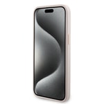 Apple iPhone 15 Pro Max Kılıf Guess Orjinal Lisanslı M-safe Şarj Özellikli 4G Şerit Tasarımlı Printed Kapak
