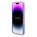 Apple iPhone 15 Pro Max Kılıf Guess Orjinal Lisanslı M-safe Şarj Özellikli Yazı Logolu Saffiano Kapak
