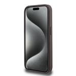 Apple iPhone 15 Pro Max Kılıf Guess Orjinal Lisanslı M-safe Şarj Özellikli Small 4G Classic Kapak