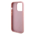 Apple iPhone 15 Pro Max Kılıf Guess Orjinal Lisanslı 4G Büyük Metal Logolu Glitter Kapak