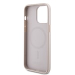 Apple iPhone 15 Pro Max Kılıf Guess Orjinal Lisanslı M-safe Şarj Özellikli 4G Şerit Tasarımlı Printed Kapak
