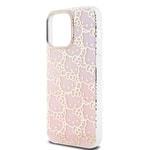Apple iPhone 15 Pro Max Kılıf Hello Kitty Orjinal Lisanslı Renk Geçişli Elektroplating Kaplama Kitty Head Desenli Kapak