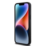 Apple iPhone 15 Pro Max Kılıf Hello Kitty Orjinal Lisanslı M-safe Şarj Özellikli Kitty Head Deri Kapak