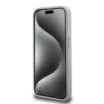 Apple iPhone 15 Pro Max Kılıf Hello Kitty Orjinal Lisanslı M-safe Şarj Özellikli Baskı Logolu Uyuyan Kitty Deri Kapak