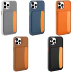 Apple iPhone 15 Pro Max Kılıf Kartlıklı Zore X-Kart Silikon Kapak