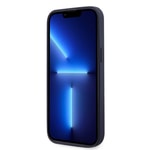 Apple iPhone 15 Pro Max Kılıf Lacoste Orjinal Lisanslı M-safe Şarj Özellikli PU Deri Görünümlü Kartlıklı Karışık Monogram Desenli Kapak