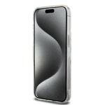 Apple iPhone 15 Pro Max Kılıf Lacoste Orjinal Lisanslı M-safe Şarj Özellikli Çift Katmanlı Yamalar Desenli Kapak