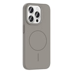 Apple iPhone 15 Pro Max Kılıf M-safe Şarj Özellikli Zore Ruby Sert Kapak