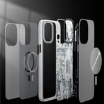 Apple iPhone 15 Pro Max Kılıf M-safe Şarj Özellikli YoungKit Technology Serisi Kapak