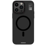 Apple iPhone 15 Pro Max Kılıf M-safe Şarj Özellikli Standlı YoungKit Hermit Bracket Serisi Kapak