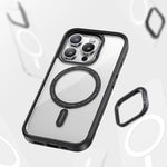 Apple iPhone 15 Pro Max Kılıf M-safe Şarj Özellikli Casebang Body Frame Kapak