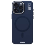 Apple iPhone 15 Pro Max Kılıf M-safe Şarj Özellikli Kamera Standlı Youngkit Bitty Cream Kapak