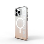 Apple iPhone 15 Pro Max Kılıf M-safe Şarj Özellikli Transparan Renk Geçişli Wiwu Turkey C Serisi Kapak