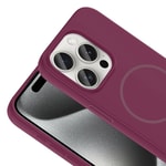 Apple iPhone 15 Pro Max Kılıf M-safe Şarj Özellikli Zore Meta Kapak