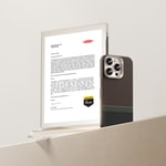 Apple iPhone 15 Pro Max Kılıf M-safe Şarj Özellikli Karbon Fiber Tasarımlı Benks Prestige ArmorAir Kevlar Kapak