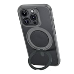 Apple iPhone 15 Pro Max Kılıf M-safe Şarj Özellikli 360° Dönebilen Benks Pop Stand Kapak