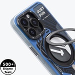 Apple iPhone 15 Pro Max Kılıf M-safe Şarj Özellikli Youngkit 360° Standlı Starship Serisi Kapak