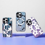 Apple iPhone 15 Pro Max Kılıf M-safe Şarj Özellikli Airbagli Çift Katmanlı Youngkit Star&Butterfly Serisi Kapak