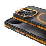 Apple iPhone 15 Pro Max Kılıf M-safe Şarj Özellikli Mat Görünümlü Zore Ant Kapak