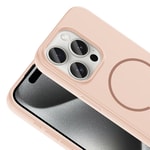 Apple iPhone 15 Pro Max Kılıf M-safe Şarj Özellikli Zore Meta Kapak