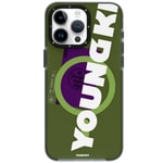Apple iPhone 15 Pro Max Kılıf M-safe Şarj Özellikli Youngkit Binfen Serisi Yazı Temalı Kapak