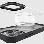 Apple iPhone 15 Pro Max Kılıf M-safe Şarj Özellikli Casebang Body Frame Kapak
